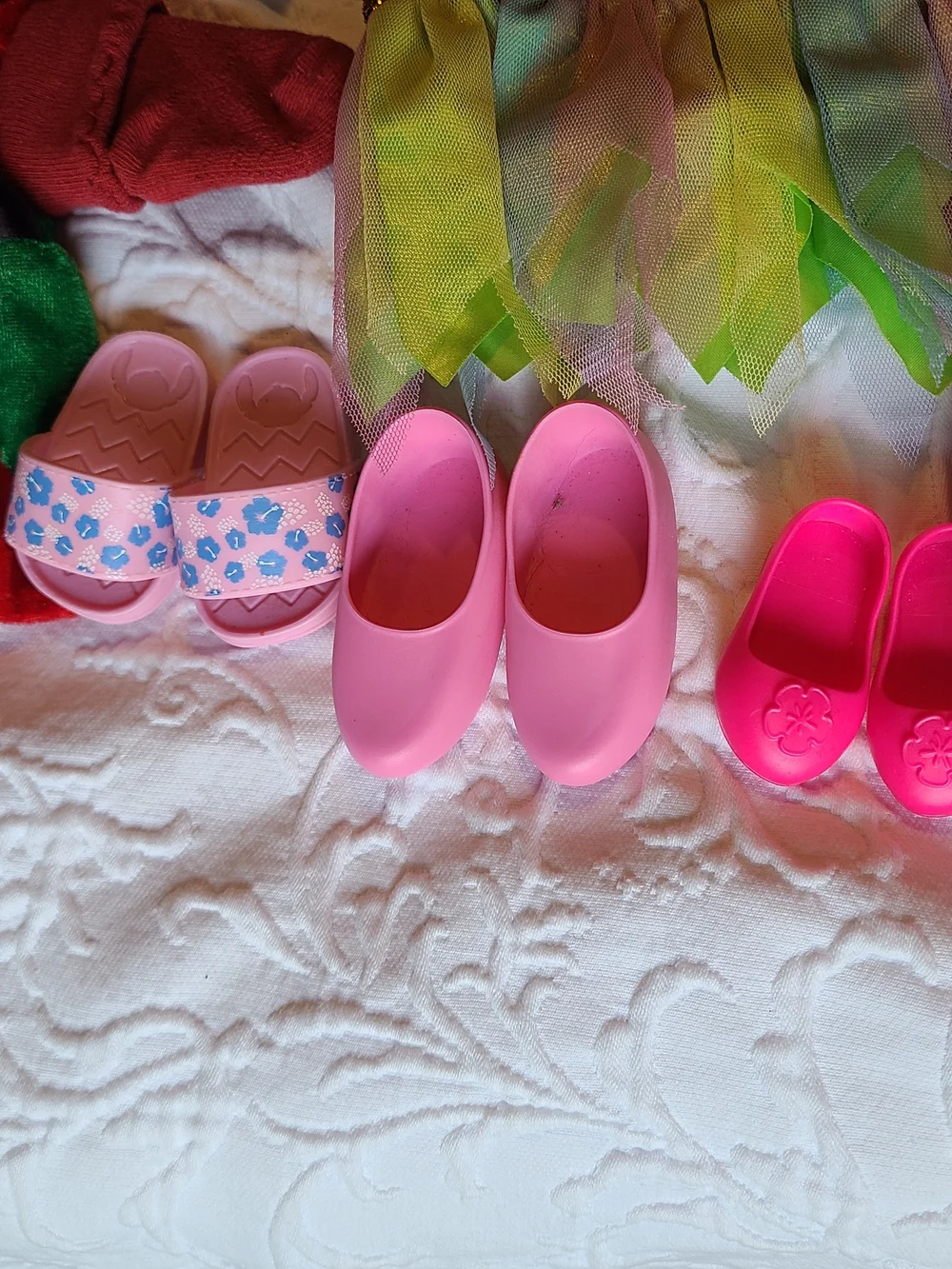 Assorted Kids Doll Clothing Set - Pink & Multicolor Outfits